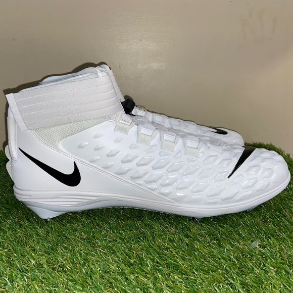 Nike Force Savage Pro 2 Detachable Football Cleats Size 16 White BV3981-100 NEW